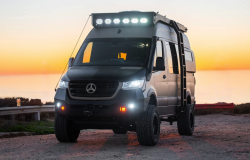 >Mercedes-Benz Sprinter Mojave Buatan Rogue Van Company Harganya Rp8,3 Miliaran, Kabinnya Mirip Hotel