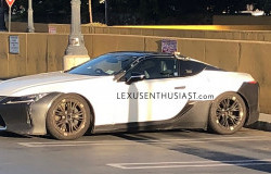 >Prototipe Lexus LC F  Kedapatan Uji Coba di California