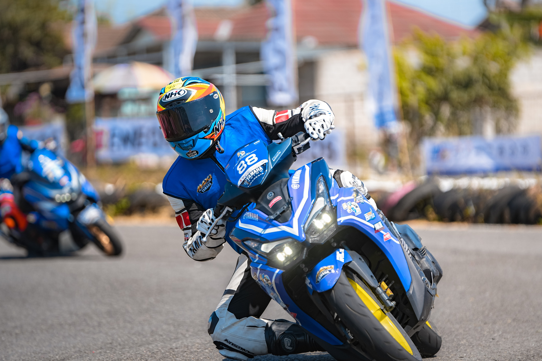 MAXi Yamaha Bukan Cuma Buat Touring, 88 Starter Adu Kencang di Boyolali!