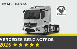 >Raih 5 Bintang Euro NCAP, Mercedes-Benz Actros Jadi Truk Paling Aman