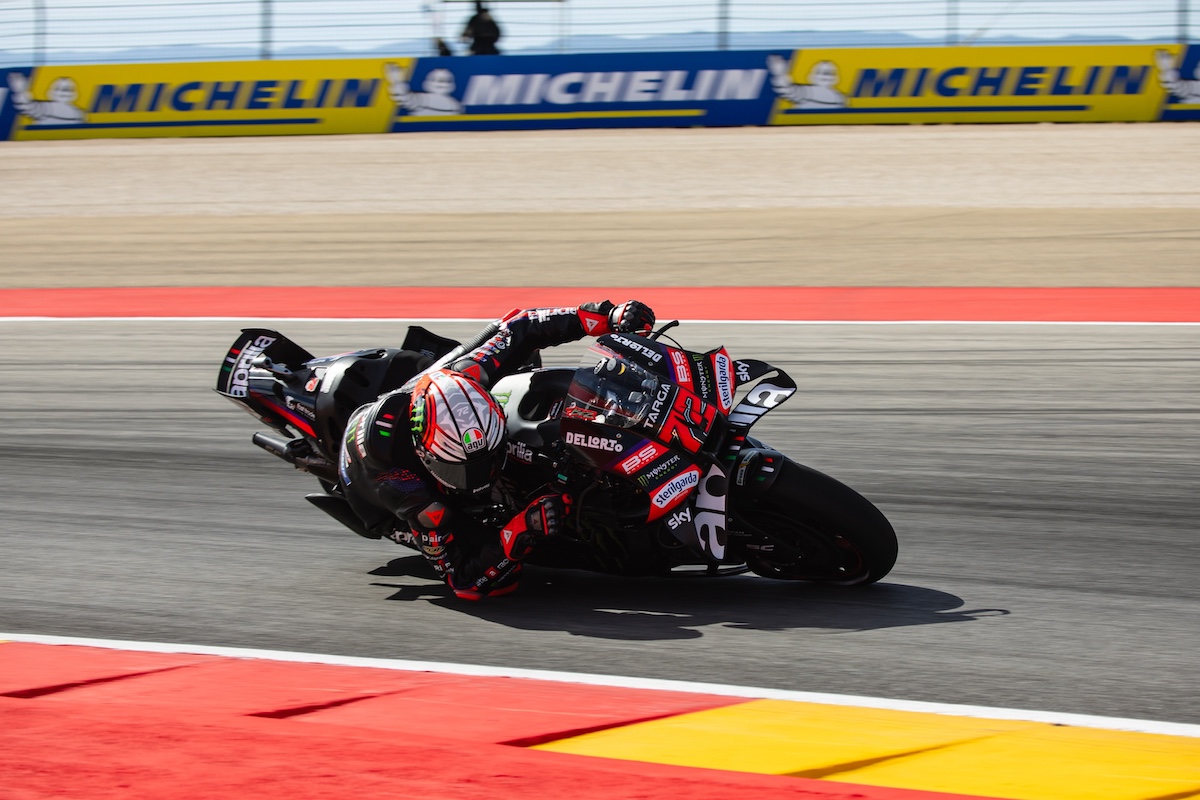 Hasil Practice MotoGP Aragon 2026: Pecah Rekor, Aprilia Tantang Ducati