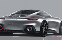 >Konsep Rancangan Alan Derosier Kembalikan Keseksian Porsche 911