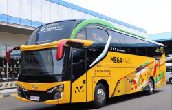 >PO Mega Mas Tambah Bus Baru, Pakai Livery Edisi Ulang Tahun