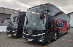 >Diam-Diam, PO Juragan 99 Trans Rilis Dua Bus SHD Baru dari Adiputro