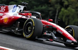 >Ferrari Kena Denda di F1 GP Belgia, Gara-gara Pelanggaran Ban Leclerc dan Hamilton