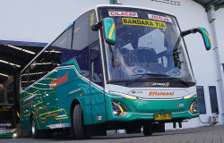 >PO Efisiensi Rilis Armada Jetbus 5 SHD, Andalkan Sasis Hino RM 280 ABS 