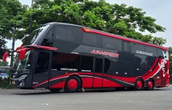 >Juragan 99 Trans Terbaru: Rute, Jadwal dan Harga Tiket Bus Sleeper Premium Cek di Sini!