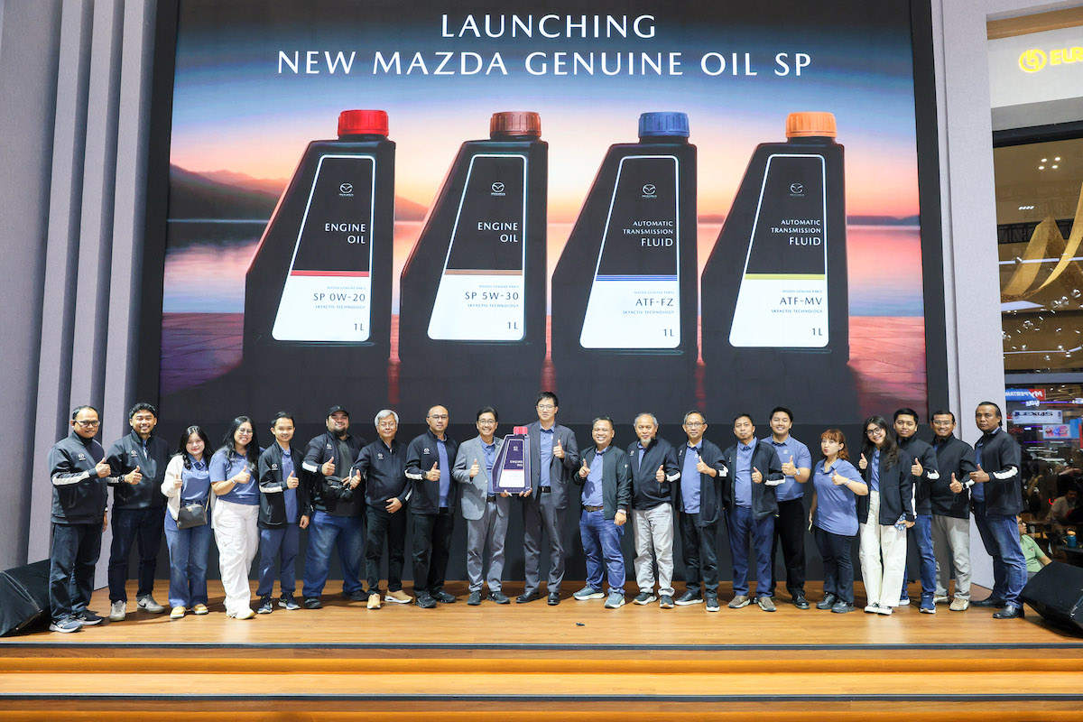 Mazda Genuine Oil API SP Terbaru Tampil di GIIAS 2026