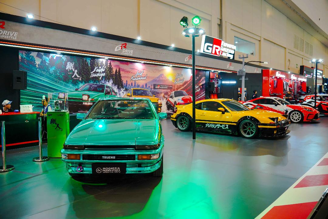Booth Toyota Gazoo Racing IMX 2026 Tampilkan Nuansa Balap