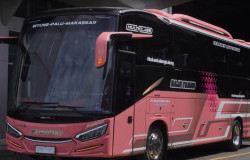 >Bus Baru PO Raja Trans Dibuat Nyaman untuk Perjalanan Jauh