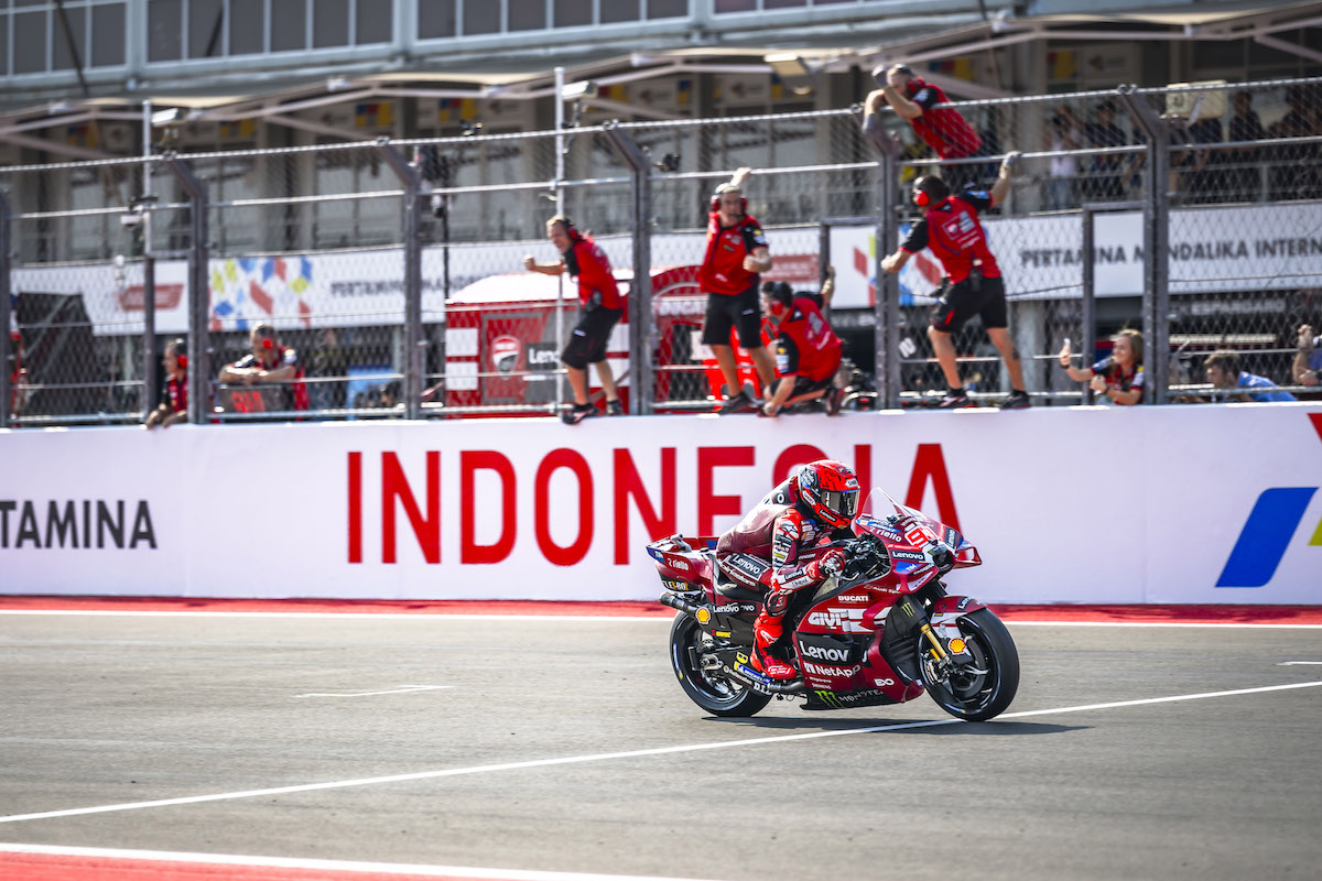 Hasil Sprint Race MotoGP Indonesia 2026: Marc Marquez Menang!