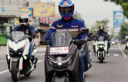 >Keliling Jawa Tengah dengan Yamaha Nmax Turbo Tech Max, Geber Fungsi Y-Shift Hadapi Medan Perjalanan