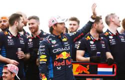 >Sergio Perez Nantikan Masa Depannya di Red Bull Racing Bulan Depan