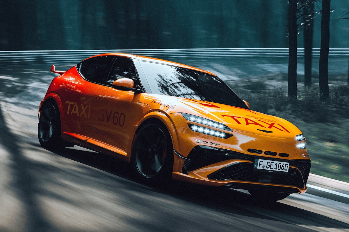 SUV Listrik Genesis GV60 Magma Siap Mengguncang Sirkuit Nurburgring