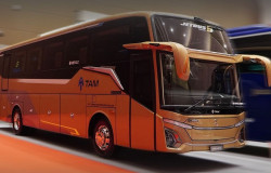 >Bus Baru PO TAM Pakai Bodi Jetbus 5, Ada Kursi Mewahnya