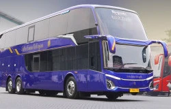 >PO 168 Trans Punya Bus Double Decker Baru, Bikin Penumpang Tambah Nyaman