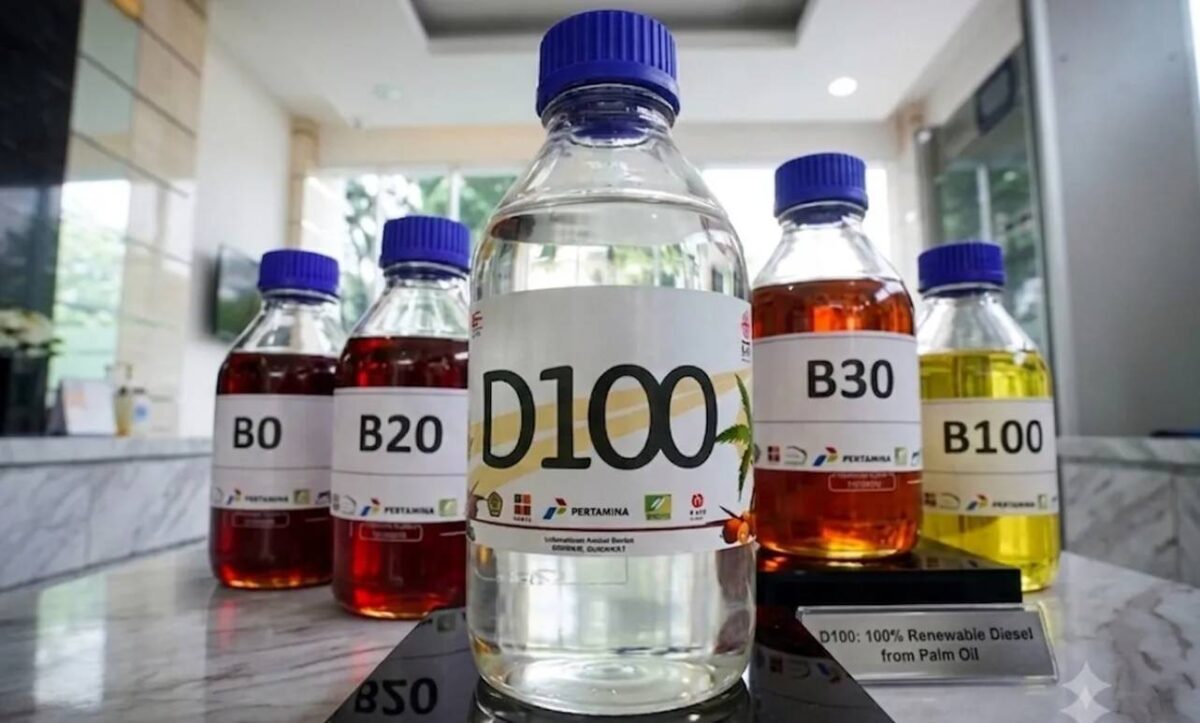 D100, Diesel Hijau 100 Persen dari Minyak Sawit Indonesia