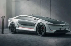 >Ceer Exobot, Mobil Listrik Futuristis dari Arab Saudi