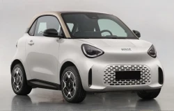 >Penampakan Smart #2, Mobil Listrik Mungil Kolaborasi Geely dan Mercedes-Benz