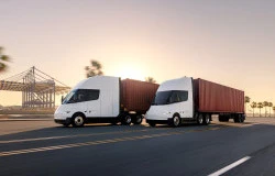 >Tesla Semi Mulai Diproduksi, Kapasitas 50.000 Unit Tiap Tahun