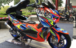 >Yamaha XMax Garapan Kikie Gmuks Jadi Juara di CustoMAXi 2025, Modifikasi Telan Harga Rp200 Jutaan