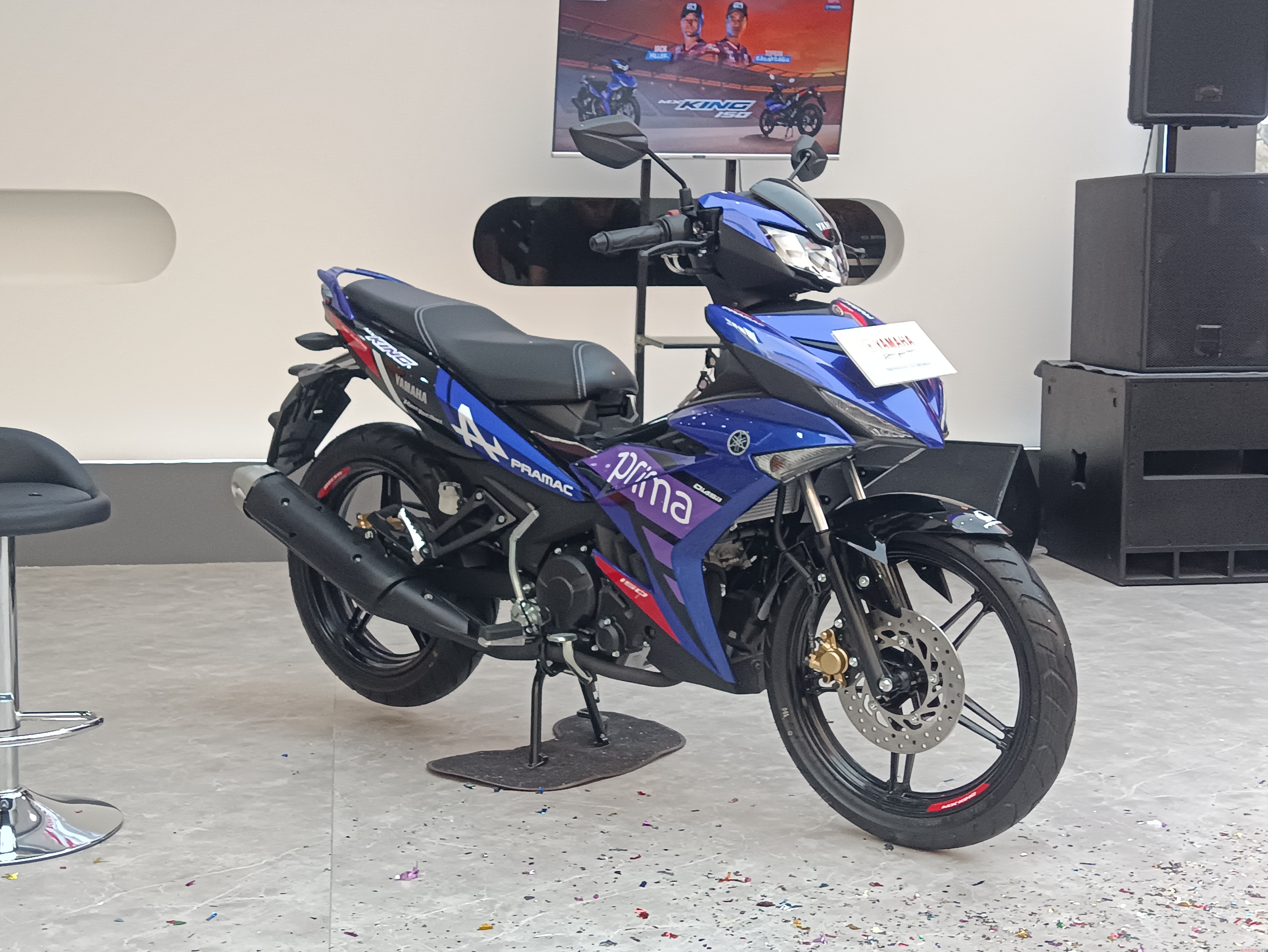Yamaha MX King 150 Prima Pramac Livery, Hanya Diproduksi 2.000 Unit
