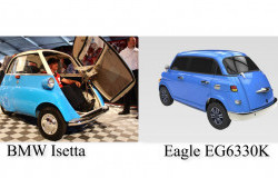 >Pabrikan Cina Kloning BMW Isetta 