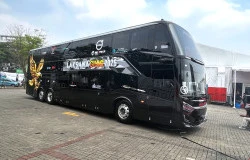 >Karoseri Laksana Pamer Bus Sleeper Pesanan PO Garuda Mas di GIIAS 2026, Begini Kemewahannya