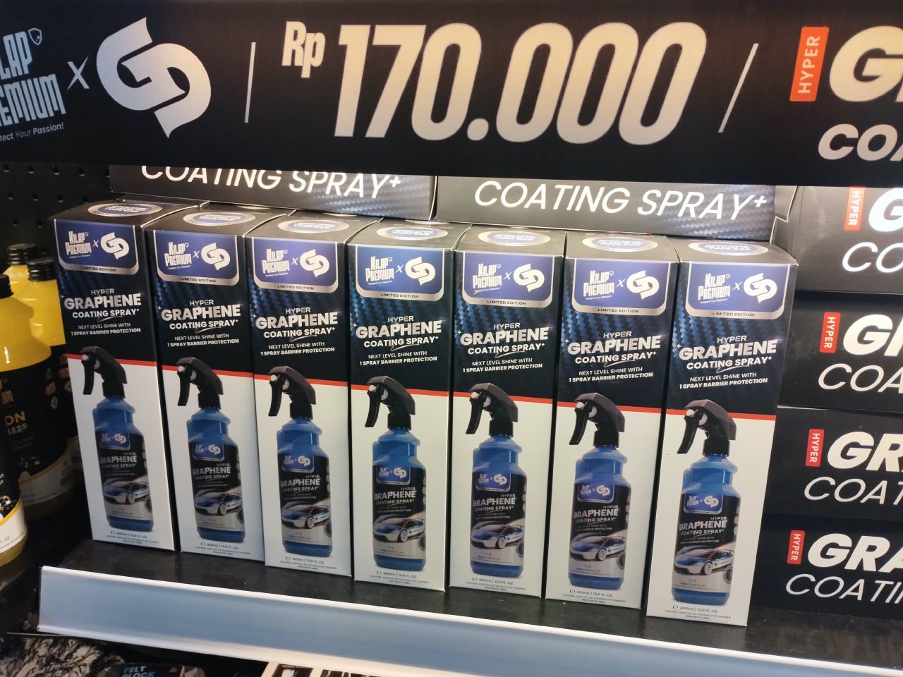 Hyper Graphene Coating Spray, Ini Fungsinya untuk Kendaraan