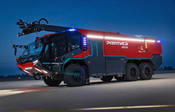>Rosenbauer Panther 6×6 Electric: Truk Pemadam Kebakaran Bermesin Listrik Terkuat di Dunia