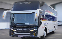 >PO Sinar Jaya Tambah Sleeper Bus Rute Terminal Pondok Cabe-Kudus