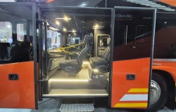 >Inovasi Karoseri Tentrem Bikin Bus dengan Pintu Double Pneumatic