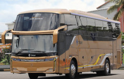 >Bikin Penumpang Nyaman, Bus Baru PO TAM Pakai Bodi Skylander R25 Skyseat