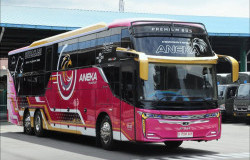>PO Aneka Transport Tambah Bus Baru Pakai Bodi Skylander R25 Sky Fusion