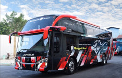 >PO Manggala Trans Luncurkan 2 Bus Baru, Pakai Bodi Skylander R22 Aero 8 SLR