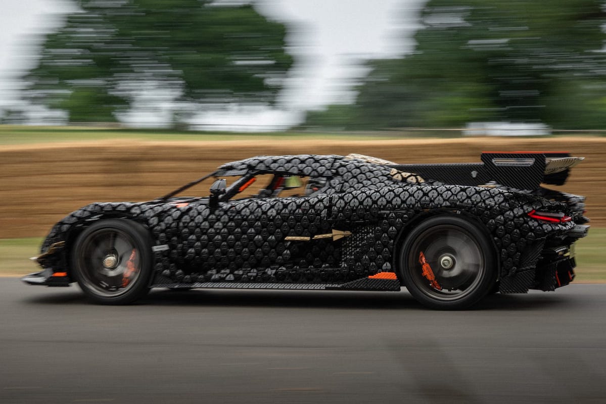 Kolaborasi Lego x Koenigsegg Lahirkan Hypercar Bisa Jalan
