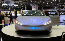>Produsen Cina Hadirkan Mobil Listrik Mewah di Geneva Motor Show