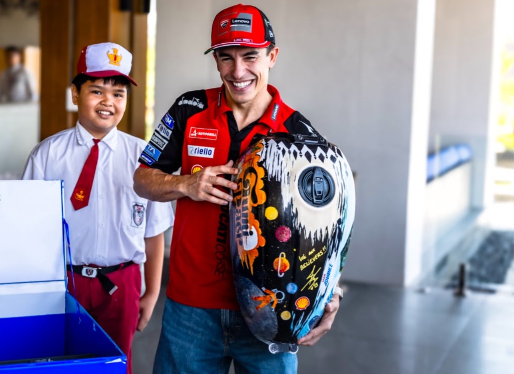 Ini Kegiatan Seru Marc Marquez di Mandalika Jelang MotoGP