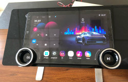 >Head Unit Audioteq AQ-A9 One Button dan Two Button Muncul dengan Knob Tambahan, Ada NFC dan Slot Sim Card!