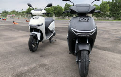 >Sensasi Berkendara Sepeda Motor Listrik Futuristik Honda CUV e: