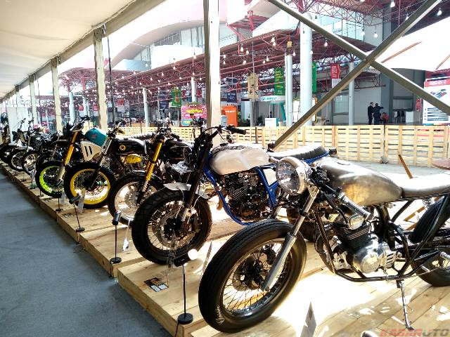 Puluhan Motor Custom Keren Tampil di Telkomsel IIMS 2019 