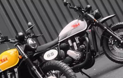 >BSA B65 Scrambler 2024, Motor Scrambler Bergaya Retro Meluncur Tahun Depan
