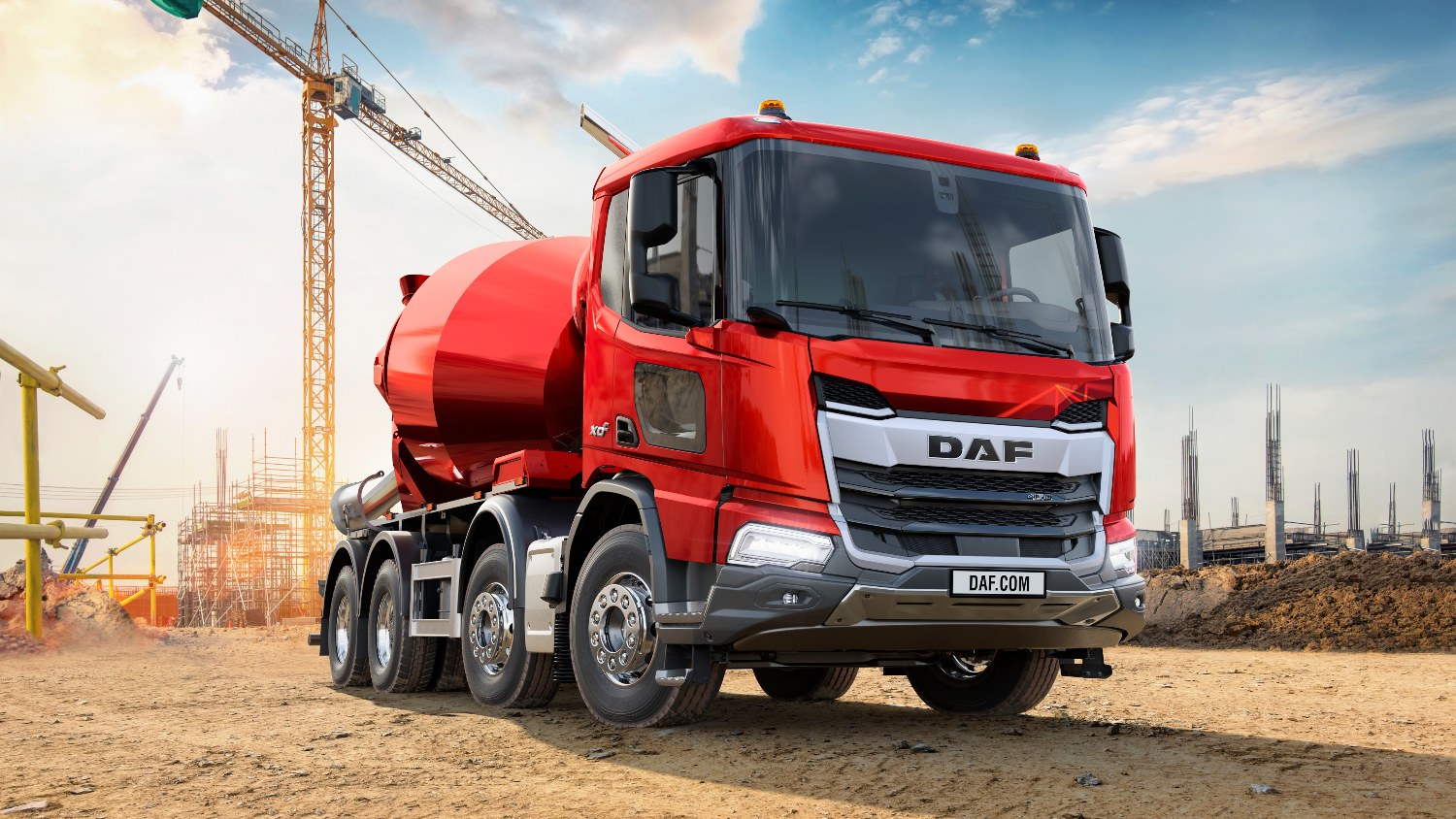 DAF XDC 8x4 Dinobatkan Jadi Truk Konstruksi Terbaik 2027, Ini Rahasianya