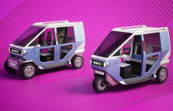 >Hyundai Kepikiran Bikin Bajaj Listrik di India Bareng TVS, Ternyata Desainnya Sekeren Ini!