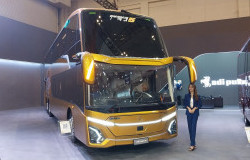 >Pertama di Indonesia, PO Garuda Mas Operasikan Bus Bersasis Mercedes-Benz O500 RSD 2445