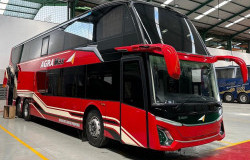 >PO Agra Mas Segera Luncurkan Bus Double Decker Baru dari Karoseri Adiputro