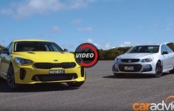 >KIA Stringer versus Holden SS-V