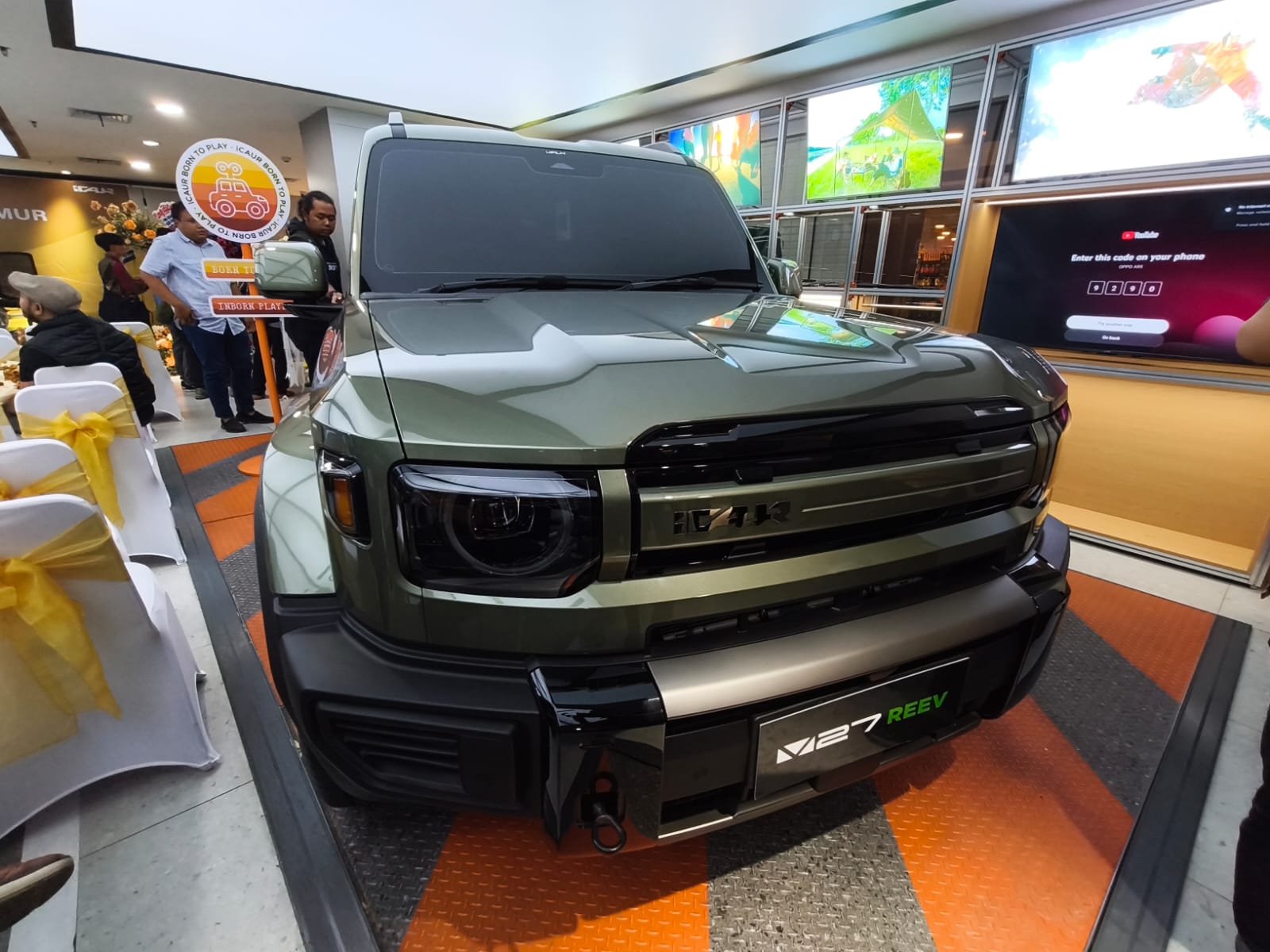 iCAR V23 Tipe Z dan V27 Hadir di Lotte Mall Jakarta, Bisa Lihat Mobil Listrik Sambil Belanja