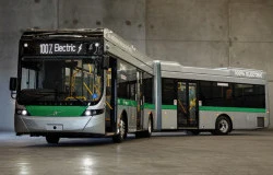 >Volvo BZL Electric Articulated, Bus Gandeng yang Pakai 12 Baterai LFP