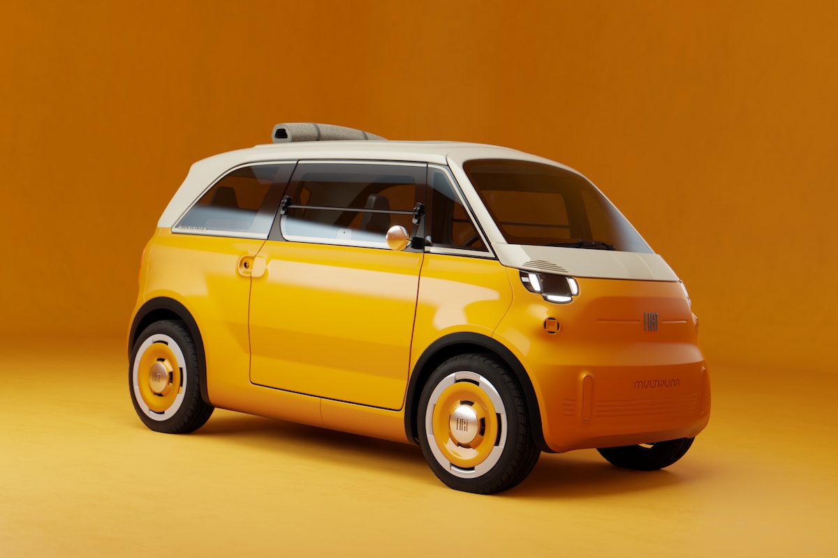 Fiat Multiplina, Solusi Mobil Listrik Ringkas 4 Penumpang